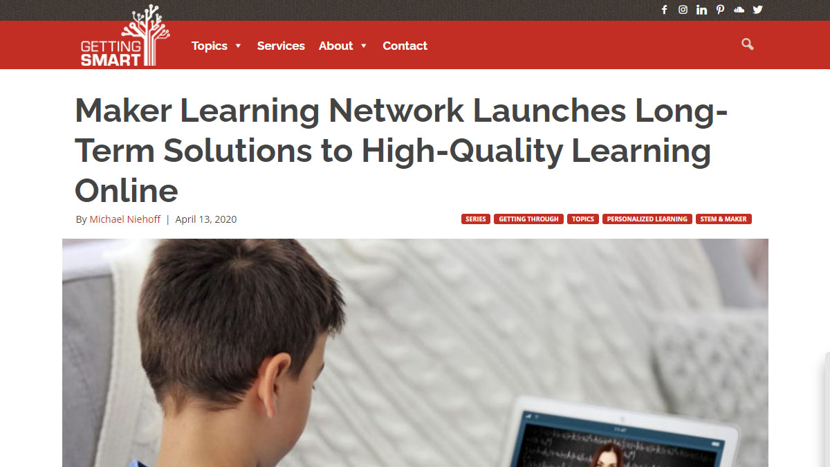 Maker Learning Network Online Learning