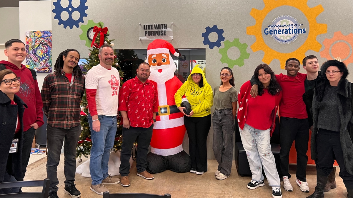 9-12 Spirit Week Grinch Day 12.9.2025 Empower Generations High School