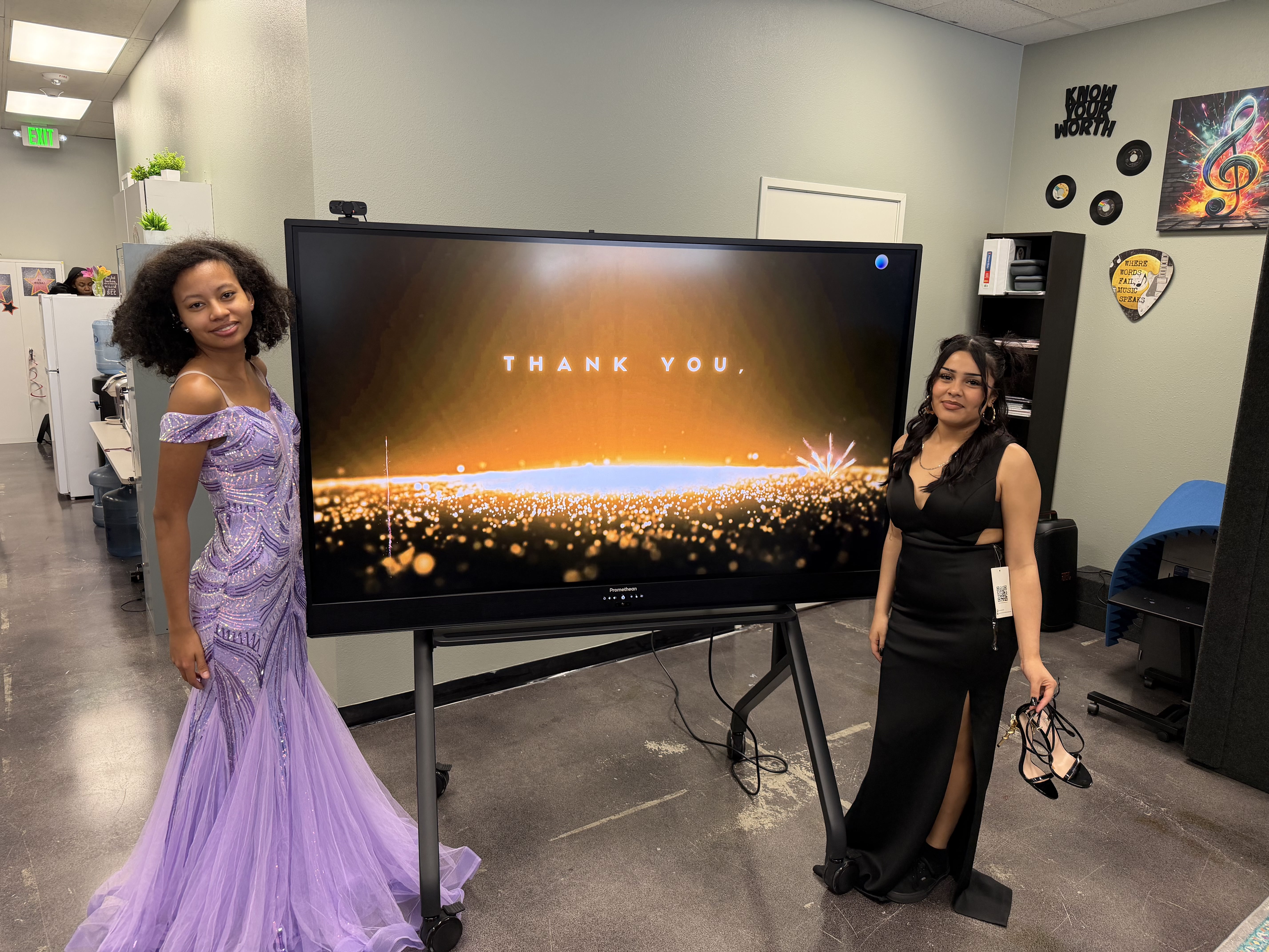 Learners at Pre-Prom